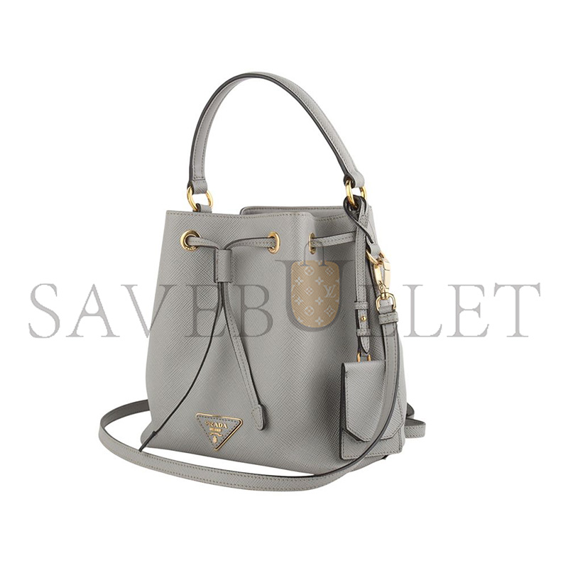 PRADA SAFFIANO TOP HANDLE BUCKET BAG 1BZ032 (23*22*14cm)